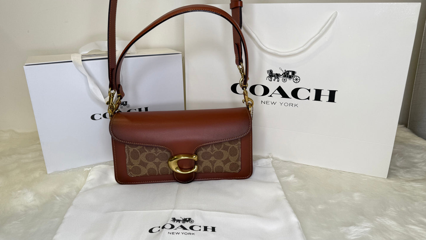 Tabby Shoulder Bag 20 In Signature Canvas
