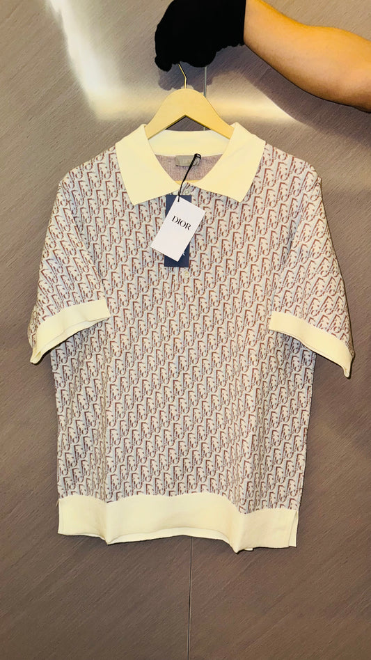 Diorr Oblique Knit Tshirt
