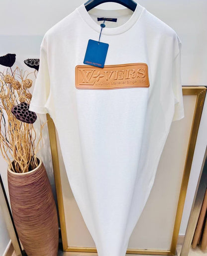 Louis Vuitton VVN Patch Short-Sleeved Cotton Crewneck