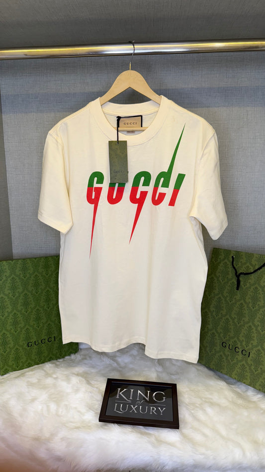 Oversize printed cotton jersey t-shirt
