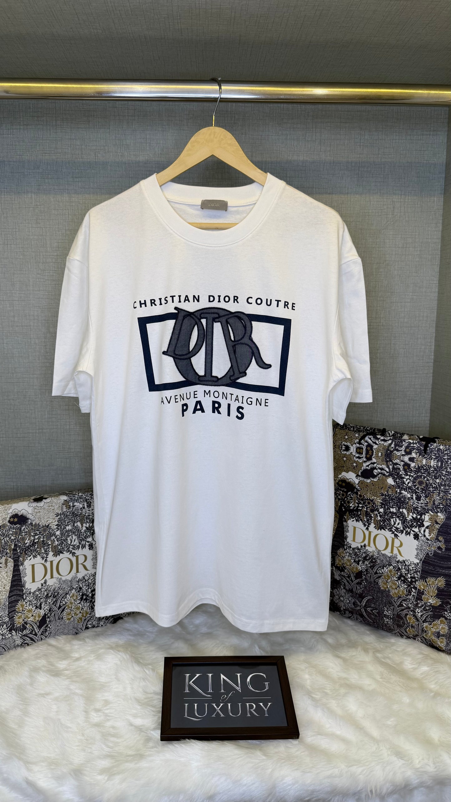 DIORR Relaxed-Fit Crewneck T-Shirt